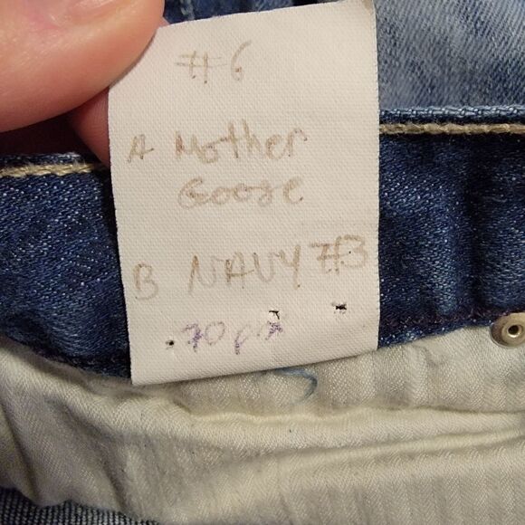 PYLO Jean Boyfriend Shorts Sample Native American size 26 - Picture 5 of 5